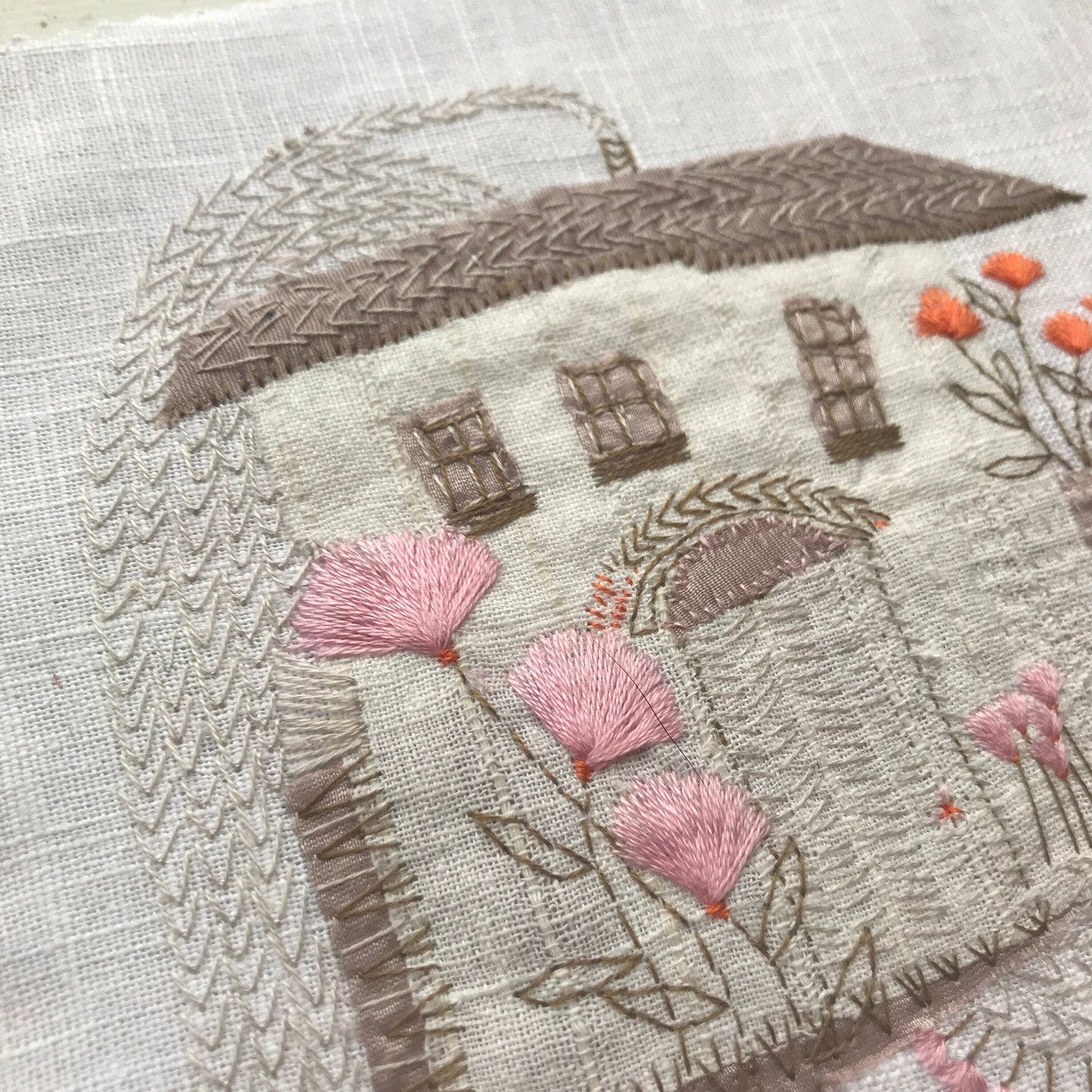 French Cottage Garden Embroidery