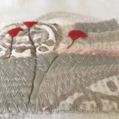 Red Tulips Embroidery