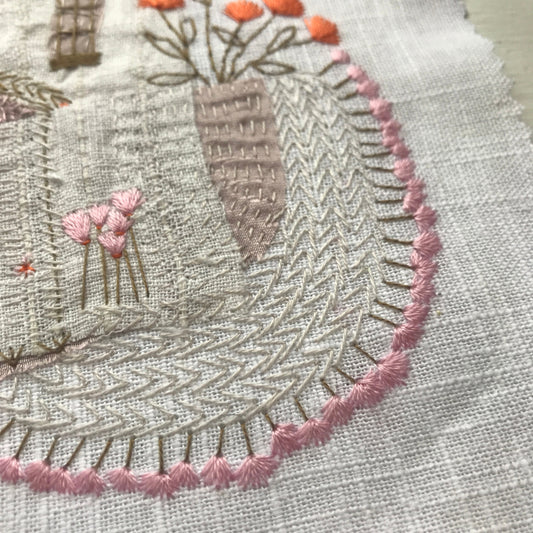 French Cottage Garden Embroidery