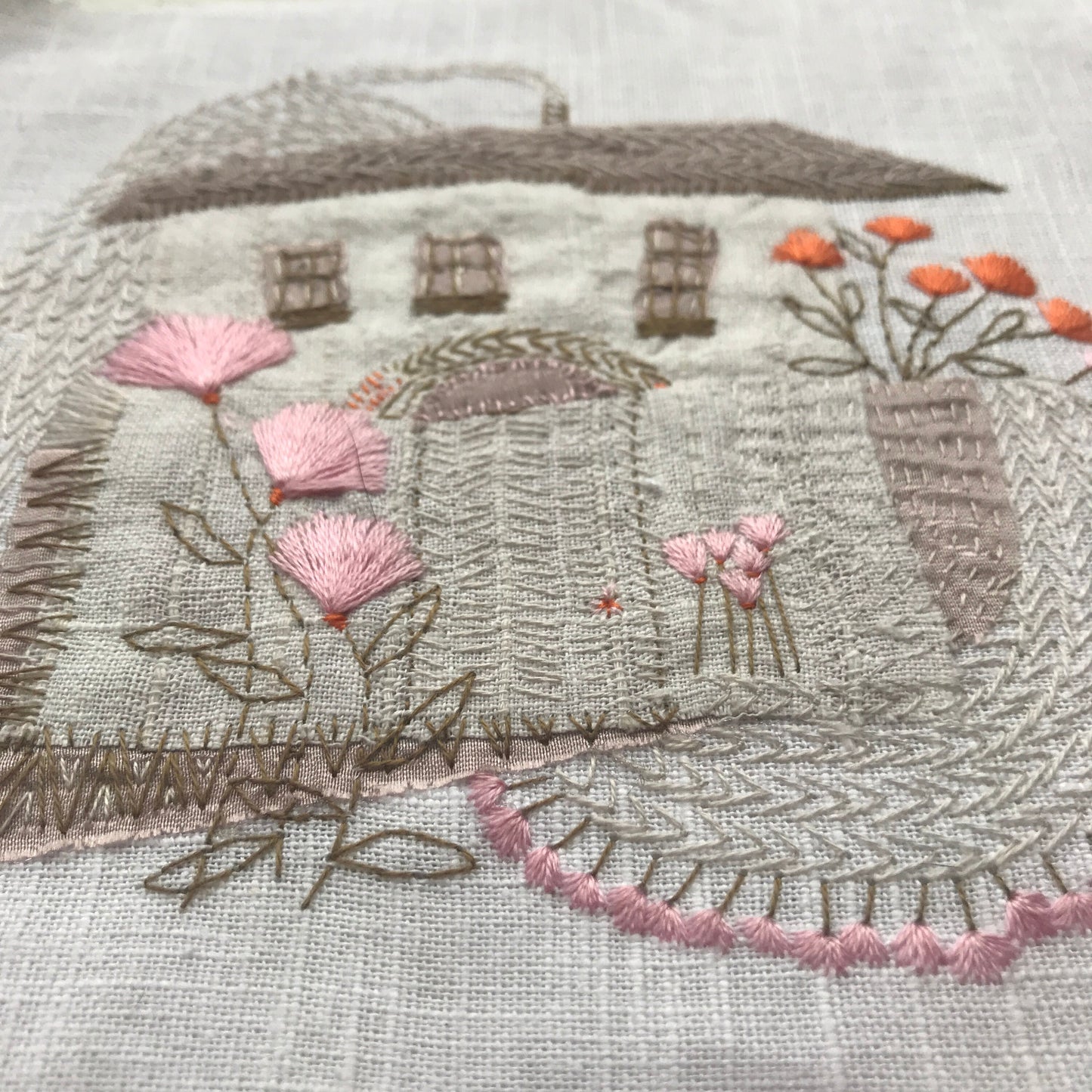 French Cottage Garden Embroidery